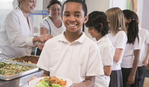 Healthier Catering award for all school menus in borough