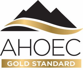 Ahoec gold standard logo